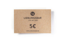 Lade das Bild in den Galerie-Viewer, LieblingsBar Gutschein "ALLES GUTE"
