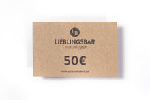 Lade das Bild in den Galerie-Viewer, LieblingsBar Gutschein "ALLES GUTE"