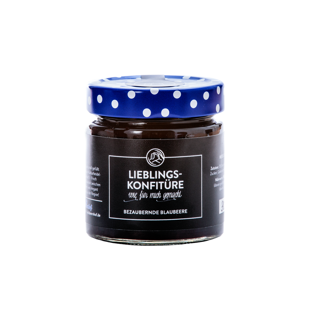 LieblingsKonfitüre „Bezaubernde Blaubeere“ (210g)